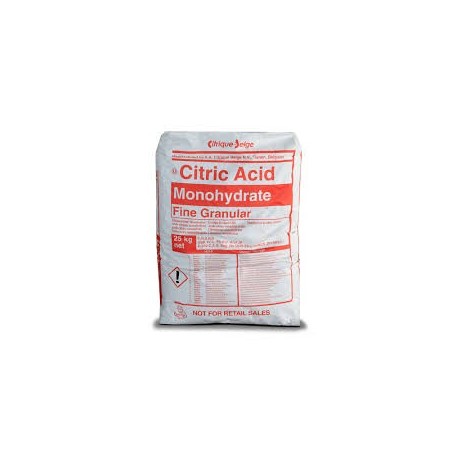 ACIDE CITRIQUE MONOHYDRATE 25KG