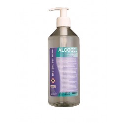 Gel hydroalcoolique sans rinçage en flacon de 500ml