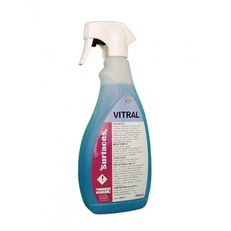 Nettoyant puissant pour vitres et surfaces 750ml