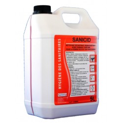 Nettoyant détartrant désincrustant acide puissant parfumé