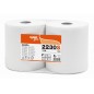 PAPIER TOILETTE MAXI JUMBO OUATE BLANC 380M 2 PLIS ECOLABEL