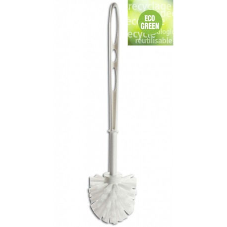 BROSSE WC BOULE BLANCHE ECOGREEN