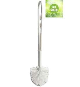 BROSSE WC BOULE BLANCHE ECOGREEN