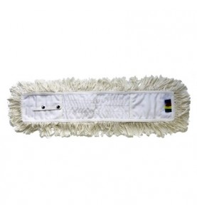 FRANGE COTON A POCHE & BOUTONS 80CM