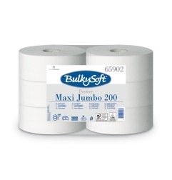 Papier toilette pure ouate blanche à dévidage central 1052 feuilles 2 plis Ecolabel