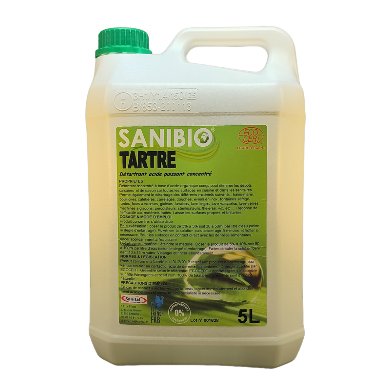 SANIBIO TARTRE 5L SANIBIO TARTRE 5L