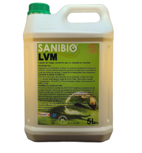 Liquide de lavage concentré pour la vaisselle en machine Ecodétergent Ecocert 5L