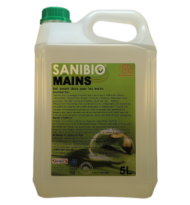 Gel lavant doux pour les mains enrichi à l' aloé vera bio bidon de 5 litres