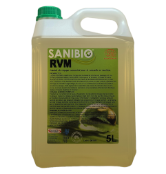 Liquide de rinçage concentré pour la vaisselle en machine ecodétergent Ecocert en bidon de 5 litres