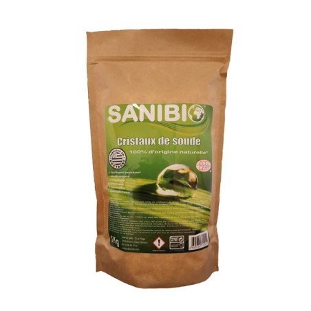 Cristaux de soude écodétergent Ecocert en sachet de 1kg