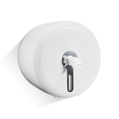 Distributeur pour papier toilette à dévidage central