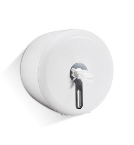 Distributeur pour papier toilette à dévidage central