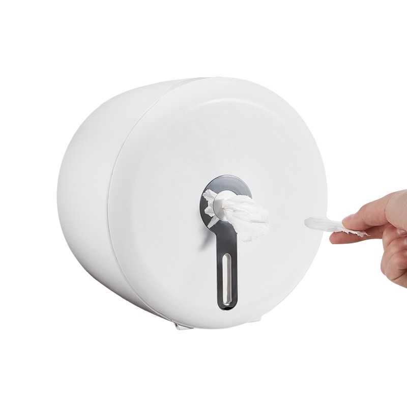 Distributeur pour papier toilette à dévidage central