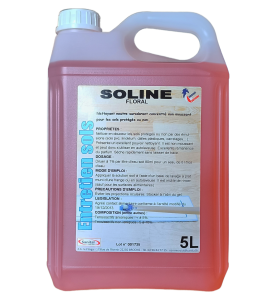 Nettoyant neutre surodorant concentré non poussant pour les sols protégés ou non en bidon de 5L