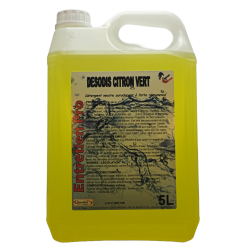 Détergent neutre surodorant à forte rémanence parfum citron vert en 5 litres