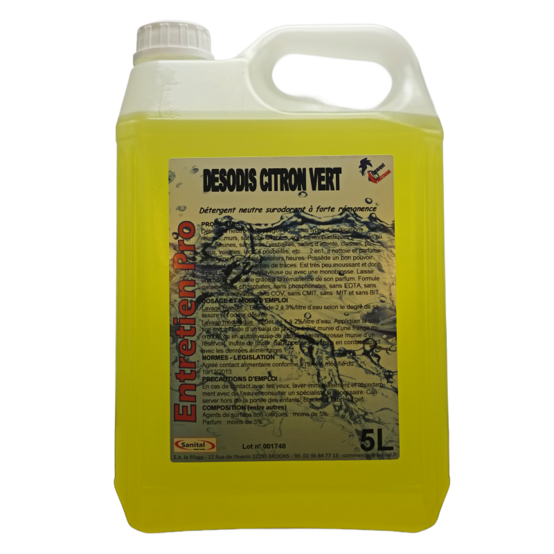 DESODIS CITRON VERT 5L