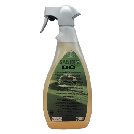 Destructeur d'odeurs Ecodétergent Ecocert en pulvérisateur de 750ml