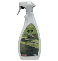 Nettoyant vitres, écrans et surfaces ecodétergent Ecocert en pulvérisateur de 750ml