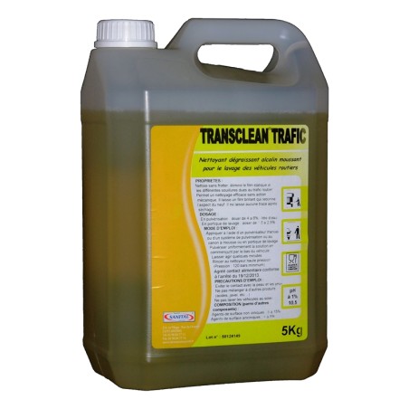 Nettoyant dégraissant concentré pour le lavage des carrosseries en bidon de 5kg