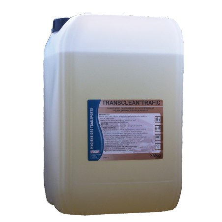 Détergent dégraissant concentré pour le lavage des carrosseries en bidon de 25kg
