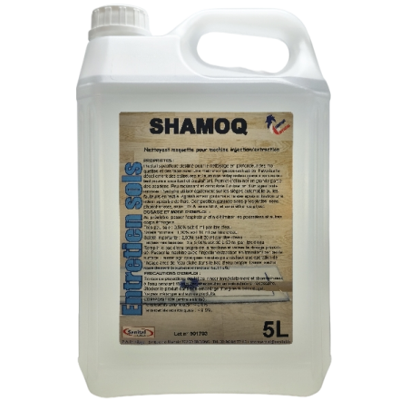  Shampooing moquette parfumé pour machine injection-extraction