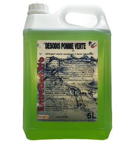 Détergent neutre surodorant à forte rémanence parfum pomme verte en 5 litres