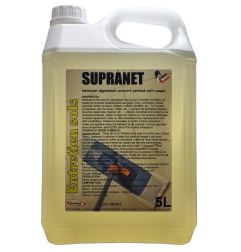 Détergent dégraissant concentré multi-surfaces parfum citron vert en bidon de 5L