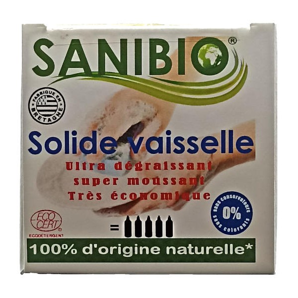 Solide vaisselle 100gr Ecodétergent Ecocert