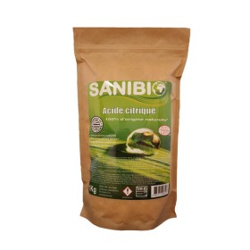 Acide citrique écodetergent Ecocert en sachet de 1kg