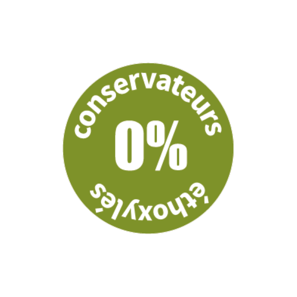 Sans conservateurs et sans tensioactifs éthoxylés