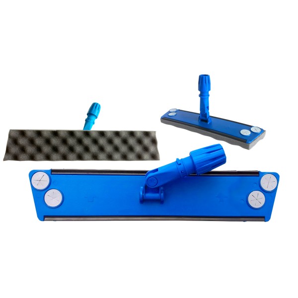 Support trapèze plastique semelle mousse 60cm