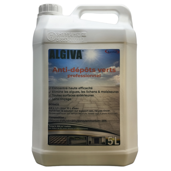 Anti-dépôts verts professionnel concentré haute efficacité