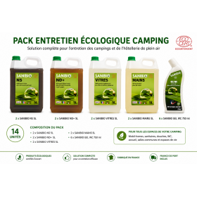 Pack entretien écologique camping - Ecodétergent Ecocert