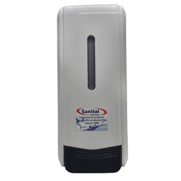 Distributeur ABS blanc de savon à remplissage 1 litre
