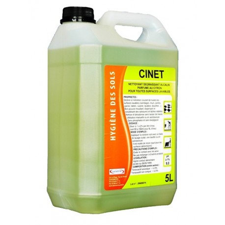 nettoyant dégraissant parfum citron vert