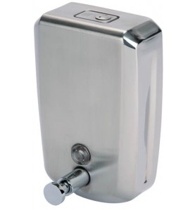 DISTRIBUTEUR INOX DE SAVON A REMPLISSAGE