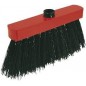 BALAI MIQUET PIASSAVA NOIR 3 RANGS BOIS LAQUE ROUGE 26CM BALAI MIQUET PIASSAVA NOIR 3 RANGS BOIS LAQUE ROUGE 26CM