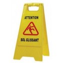 PANNEAU DE SIGNALISATION SOL GLISSANT H. 62CM