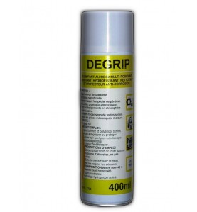 Dégrippant au MOS2 multi-positions lubrifiant, hydrofugeant, nettoyant et protecteur anti-corrosion