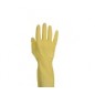 GANTS DE MENAGE FLOQUE JAUNE