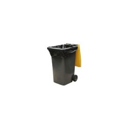 HOUSSE DE CONTENEUR 120L NOIR 30µm