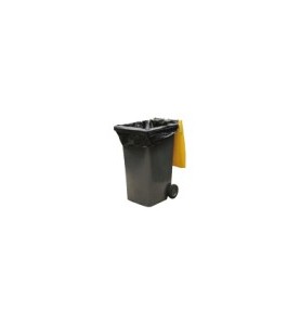 HOUSSE DE CONTENEUR 120L NOIR 30µm