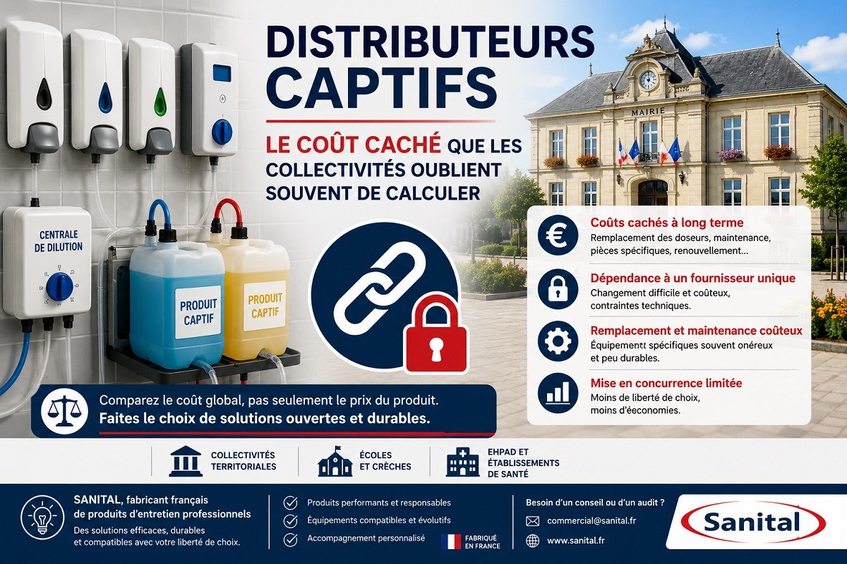 Distributeurs captifs : le coût caché que les collectivités oublient souvent de calculer
