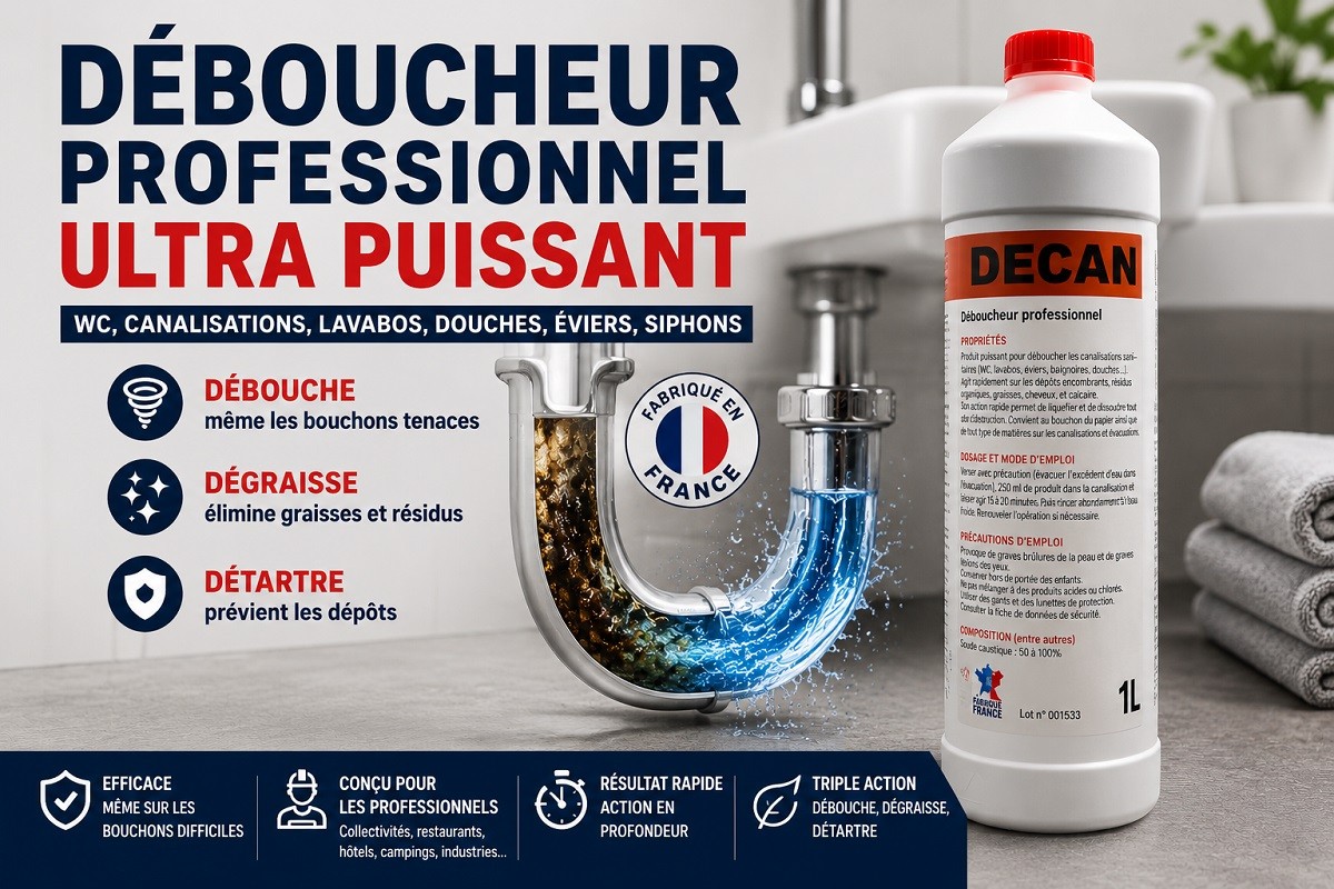 Déboucheur professionnel ultra puissant : comment déboucher efficacement WC et canalisations ?